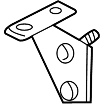 Dodge 55077203AA BRACKET Bumper Inner