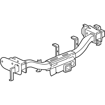 Dodge 55077447AC BEAM Rear Bumper