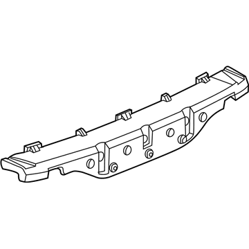 Dodge 55077570AC SUPPORT Bumper
