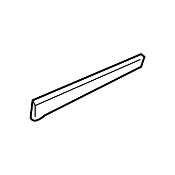 Ram Door Moldings - 6QE36SZ0AB