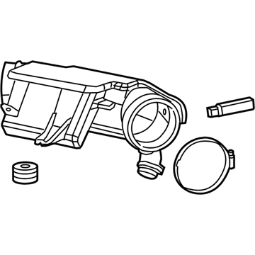 Chrysler 68157429AA Resonator