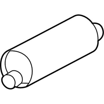 Dodge 52103270AB MUFFLER Exhaust