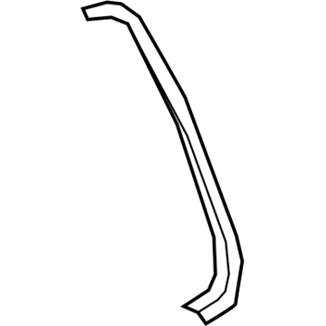 Mopar 68285786AC Molding Day Light Opening Rear Door