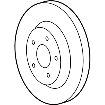 Jeep Brake Disc - 68256681AB