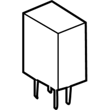 Jeep 68311126AA RELAY Power ISO