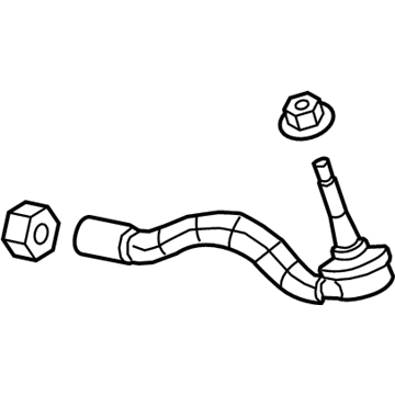 Dodge 68303630AA TIE ROD KIT Outer end