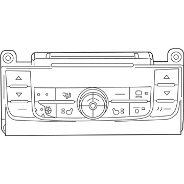 Dodge 55111235AI CONTROL A/C And Heater