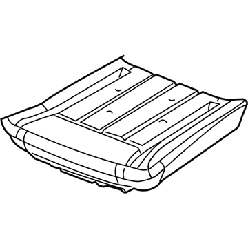 Dodge 5XH82LA8AA COVER Front Seat Cushion