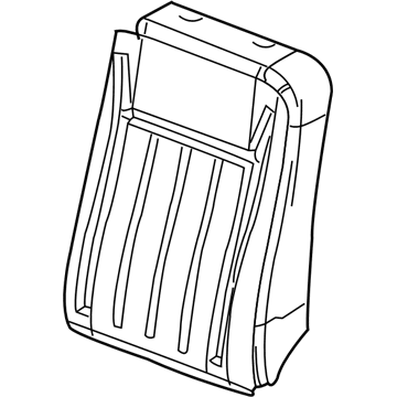 Dodge 6PX36LA8AA COVER Front Seat Back