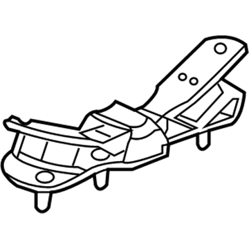Chrysler 52855879AA BRACKET AND INSULATOR Transmission Support