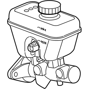 Dodge Durango Brake Master Cylinder - 68306574AC