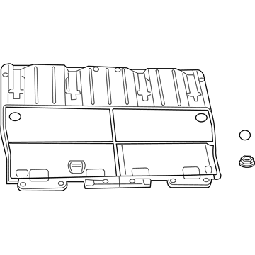 Dodge 1DG46BD5AB COVER Load Floor