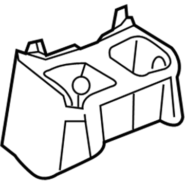 Jeep 6BN67TX7AC CONSOLE Floor Rear