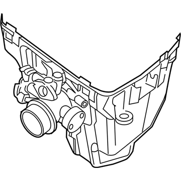 Dodge 50010098AA BODY Air Cleaner