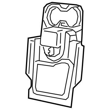 Ram 5ZF62RN8AB BEZEL Cup Holder