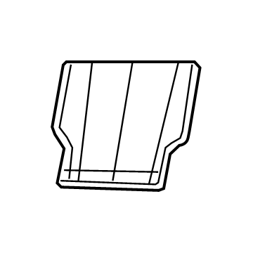 Ram 6RP52BD3AC LID Armrest Bin Material Cover