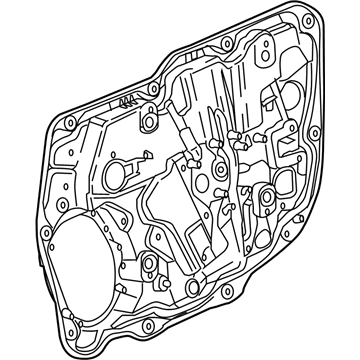 Mopar 68292078AA Panel Carrier Plate Front Door