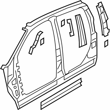 Ram 68264760AG PANEL Body Side Aperture Inner Complete