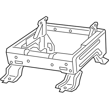 Ram 68272052AA FRAME Front Seat Cushion