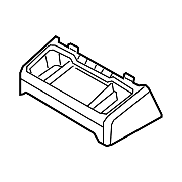 Ram 5ZF53RN8AB SHIELD Front Seat Bin