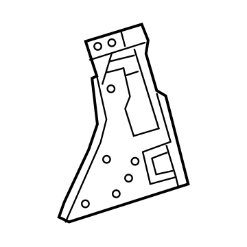 Jeep 68346527AB PANEL Quarter Inner Lower