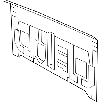 Jeep 68346636AA PANEL Cab Back
