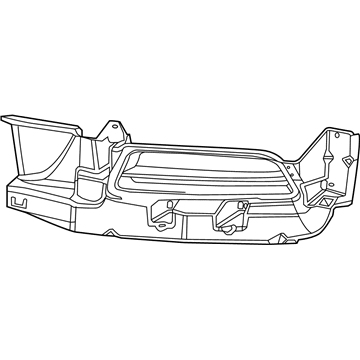 Dodge 68226542AA BEZEL Fog Lamp