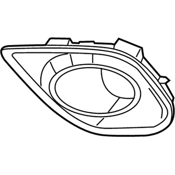 Dodge 68280428AA BEZEL Fog Lamp