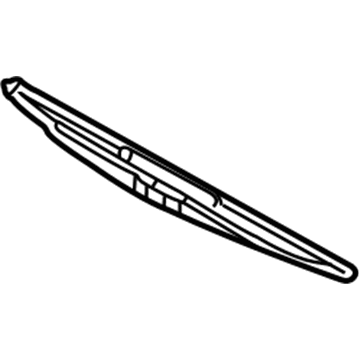 Jeep WBF00017AA BLADE WIPER