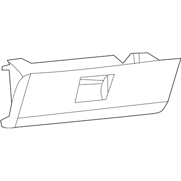 Ram 1NL843L1AB GLOVE BOX Instrument Panel