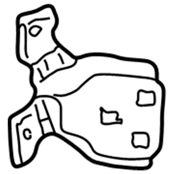 Jeep 55177026AC HINGE Door