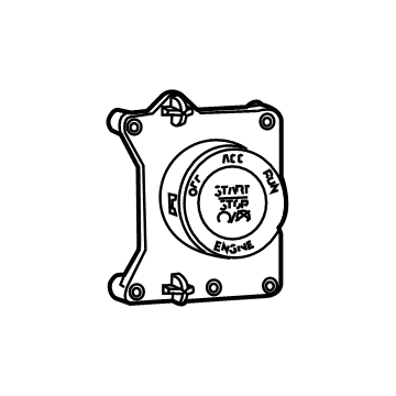 Jeep Ignition Switch - 6CK47DX9AB