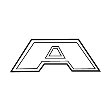 Ram 68358574AA NAMEPLATE Tailgate A