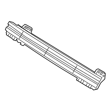Jeep 68096072AB BEAM Front Bumper