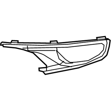 Jeep 5QZ54XS9AA APPLIQUE Fascia