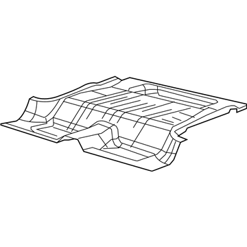 Jeep 68263391AA PAN Rear Floor