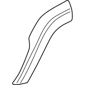 Mopar 5GF36HS5AG Applique Rear Door