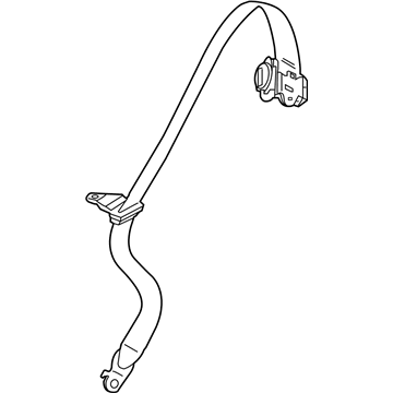Jeep 5VW79LXHAA Lap & Shoulder Belt