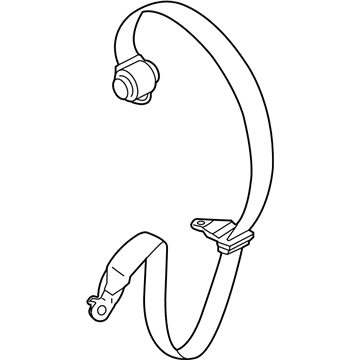 Jeep 5VW77LXHAA Lap & Shoulder Belt