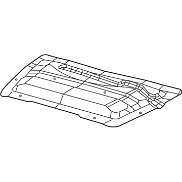 Jeep 68090491AA SILENCER Hood