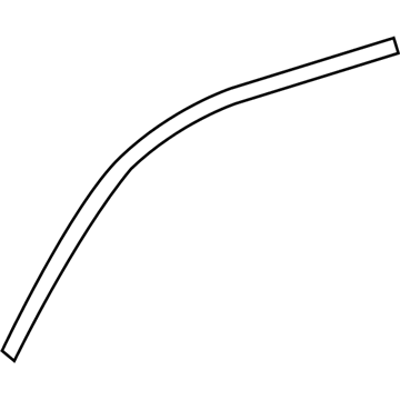 2017 Jeep Grand Cherokee Door Moldings - 68278634AB