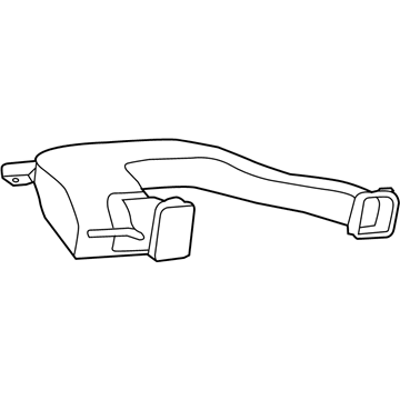 Chrysler 68214145AC DUCT A/C Outlet