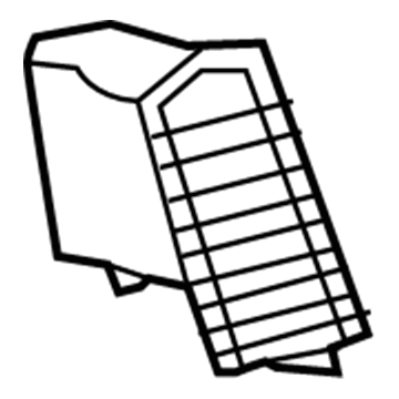 Mopar 5PL76DX9AB Outlet A/C & Heater Inboard