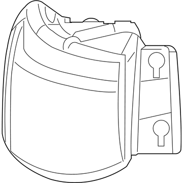 Jeep Back Up Light - 55112680AE