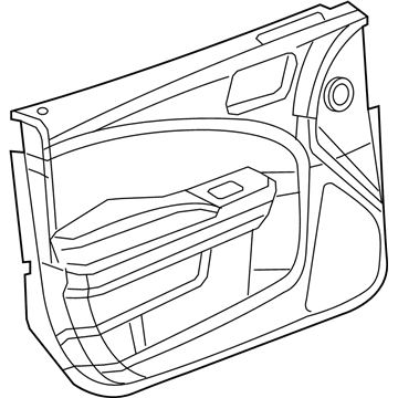 Mopar 5PF131X9AB Panel Front Door