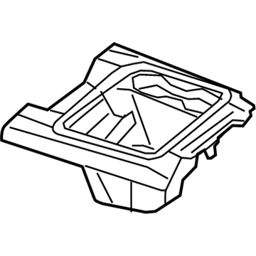 Ram 5VC931Z0AB BEZEL Center Console