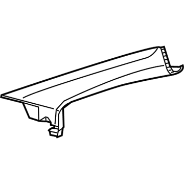 Dodge 1SW42DX9AC Panel - A Pillar