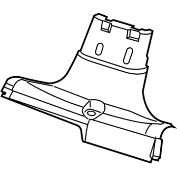 Dodge 1SX22DX9AB Center Pillar Trim