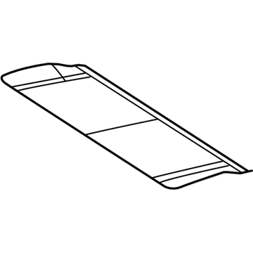 Dodge 1LC471D5AA COVER AND FOAM Rear Seat Cushion