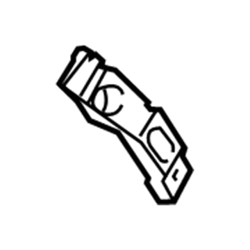 Dodge 68411418AB BRACKET Front Bumper